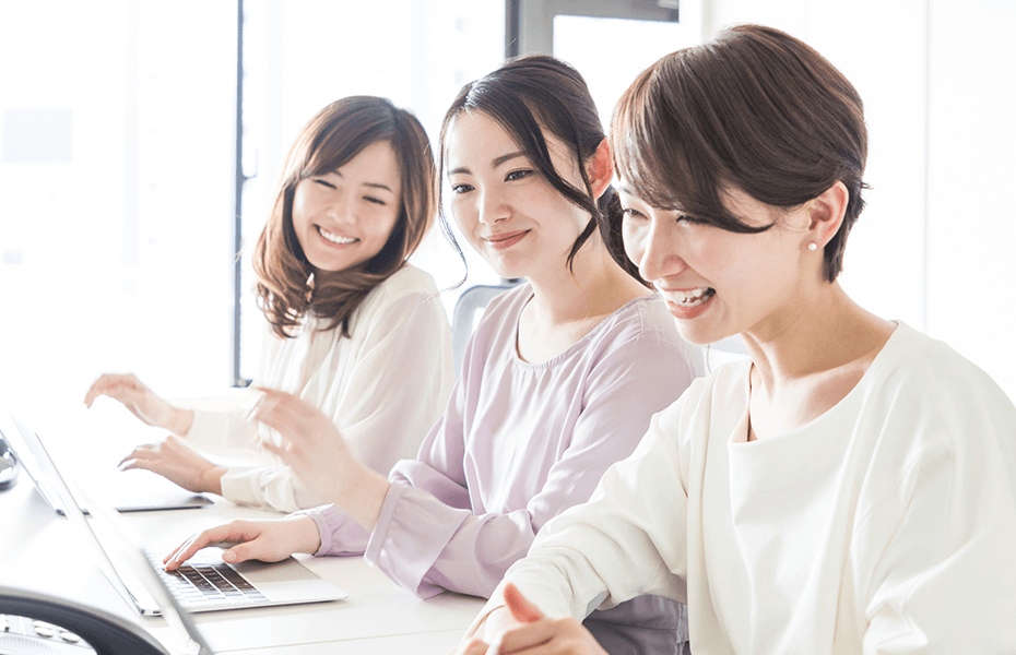 サポートし合える職場環境